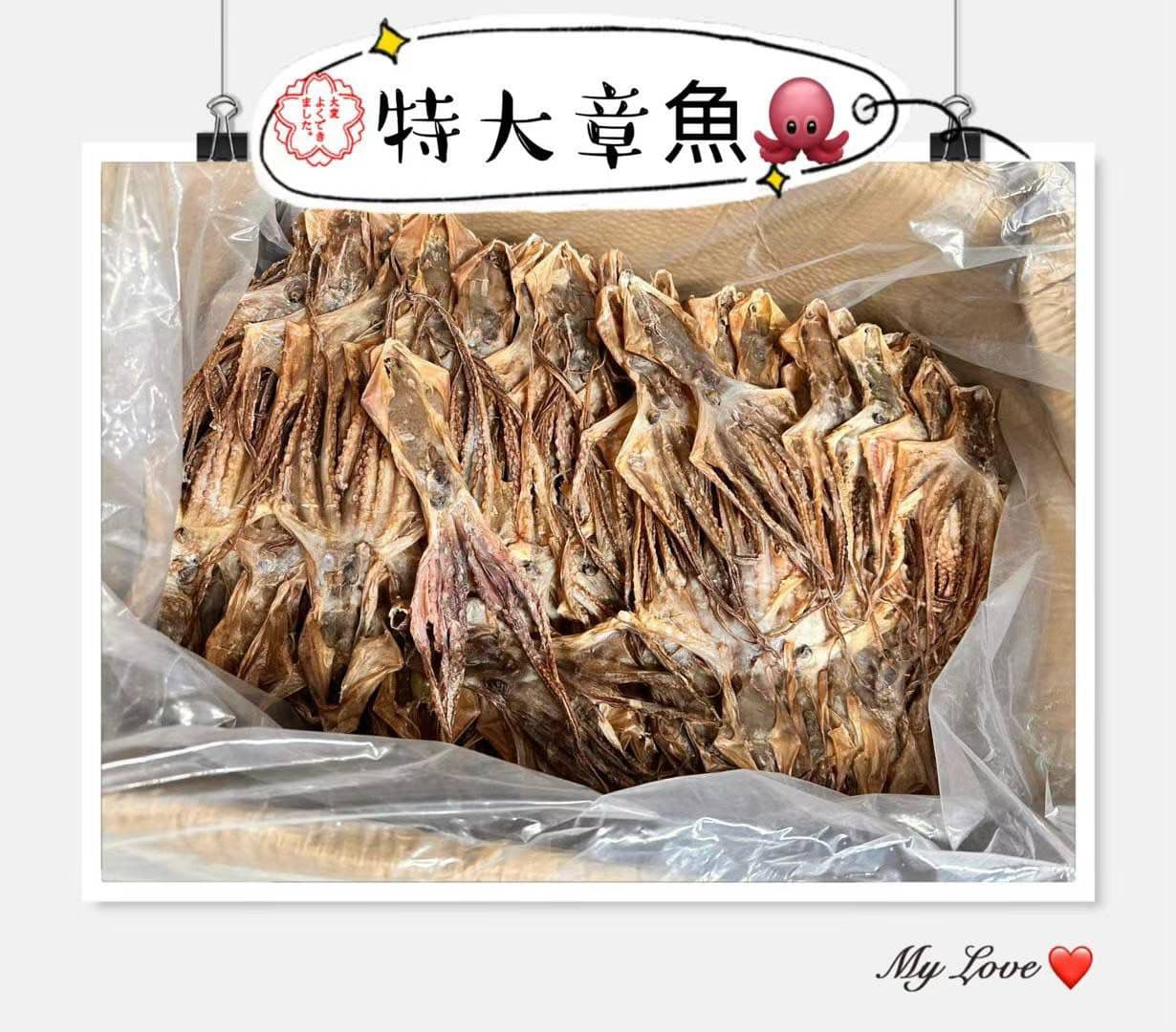 一級特大章魚 (1磅)