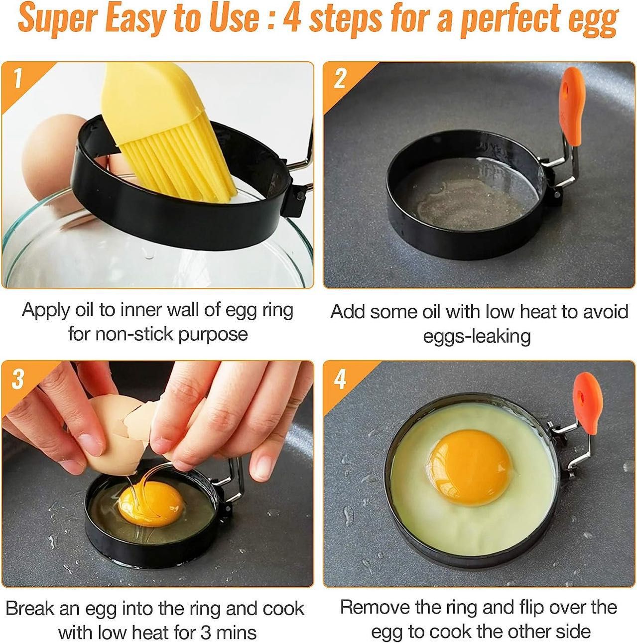 3-piece omelette set