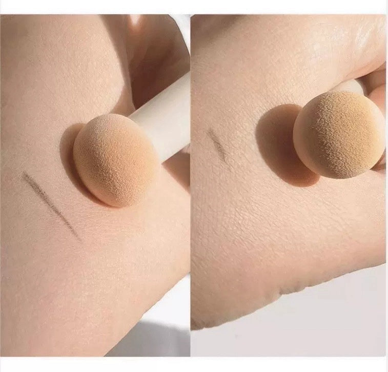 Sponge concealer brush (2 pieces)