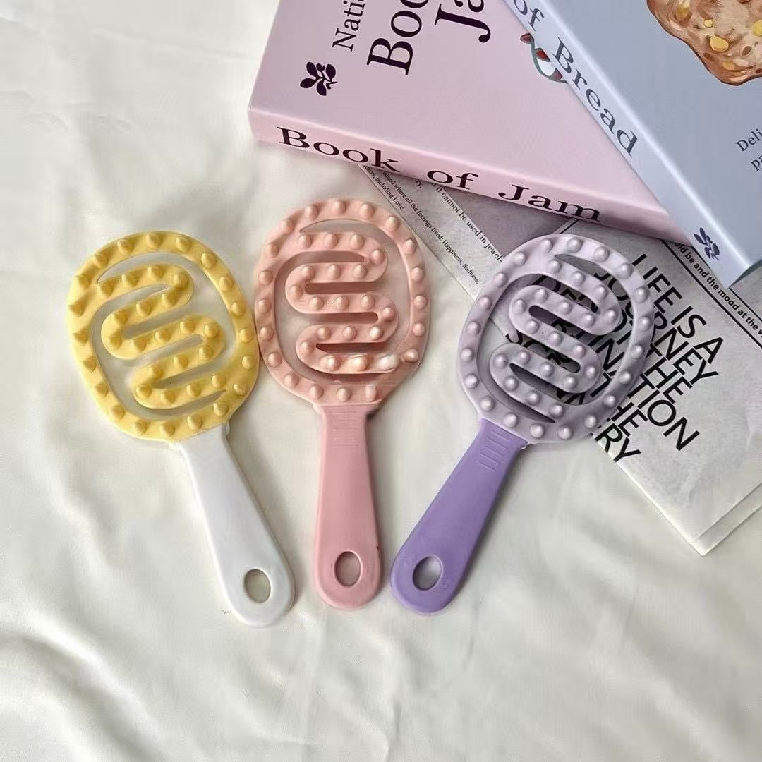 矽膠洗頭梳