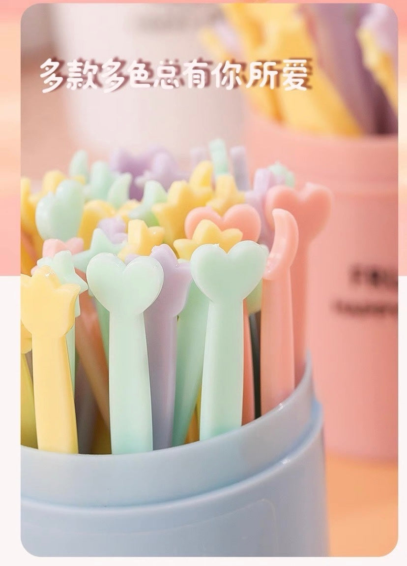 可愛卡通水果叉 3盒 (150支)