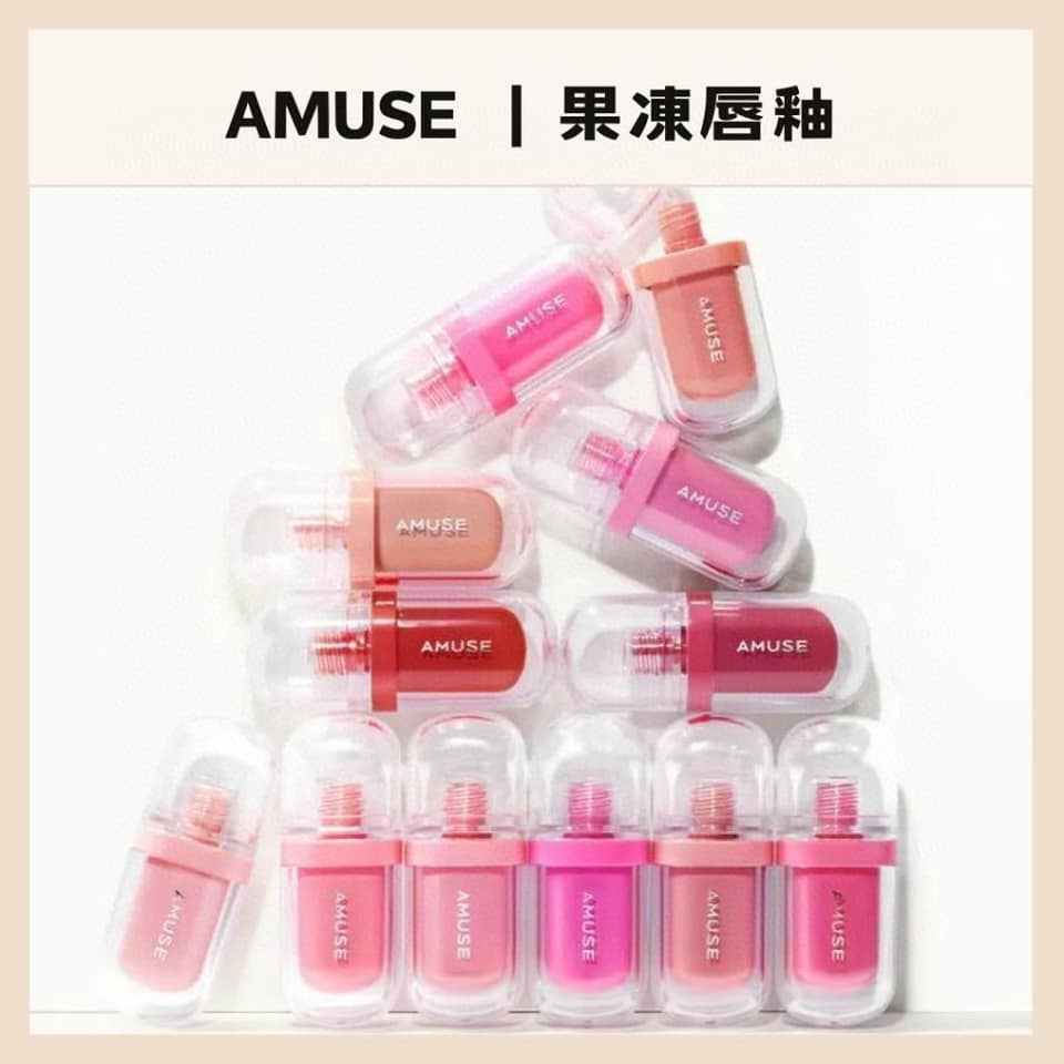 Korea Amuse Jel Fit Tint Jelly Lip Glaze 3.8g