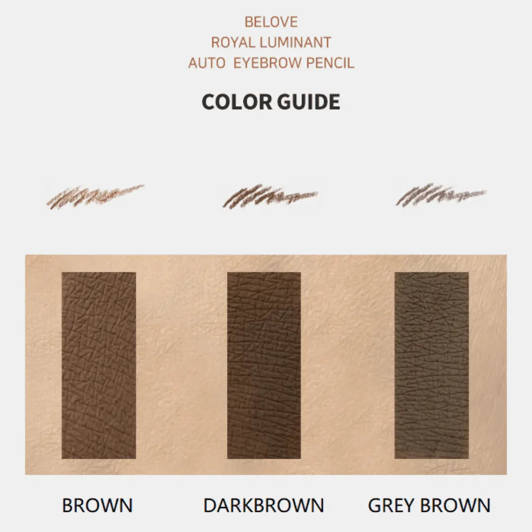 韓國 BELOVE自然持久立體啡色眉筆 0.3g (4支)