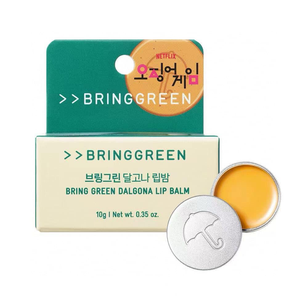 Korea Air Transport OLIVE YOUNG x NETFLIX "Squid Game 2" Limited Edition Bring Green Sugar Hydrating Lip Balm