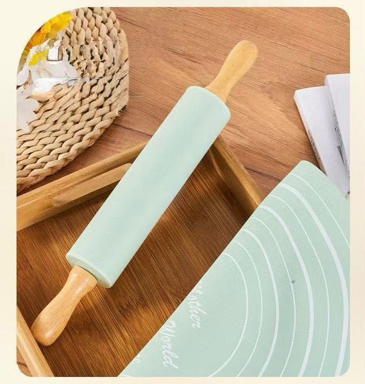 矽膠擀麵墊套裝