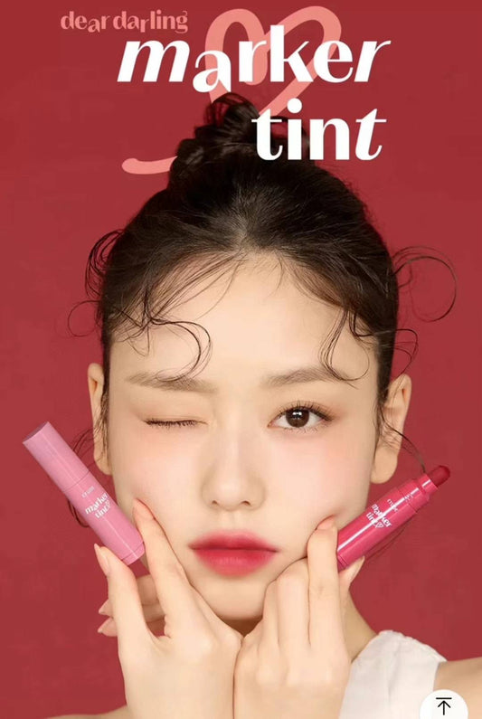 Korea's best-selling ETUDE HOUSE Dear Darling marker lip glaze