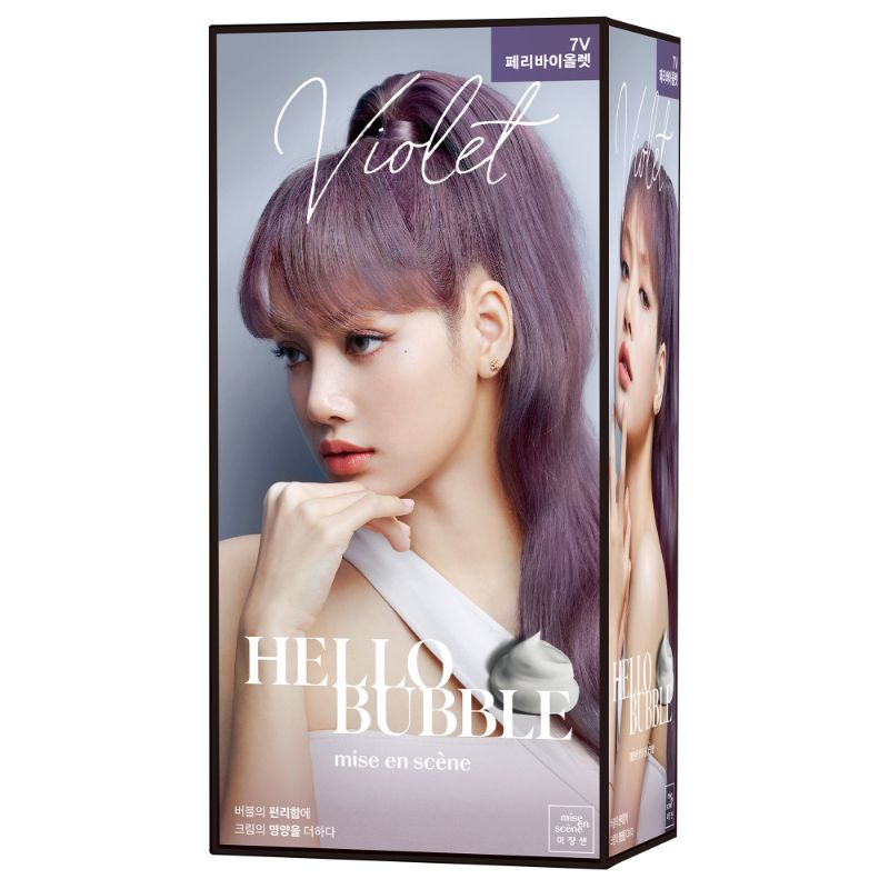 HELLO BUBBLE bubble hair dye series