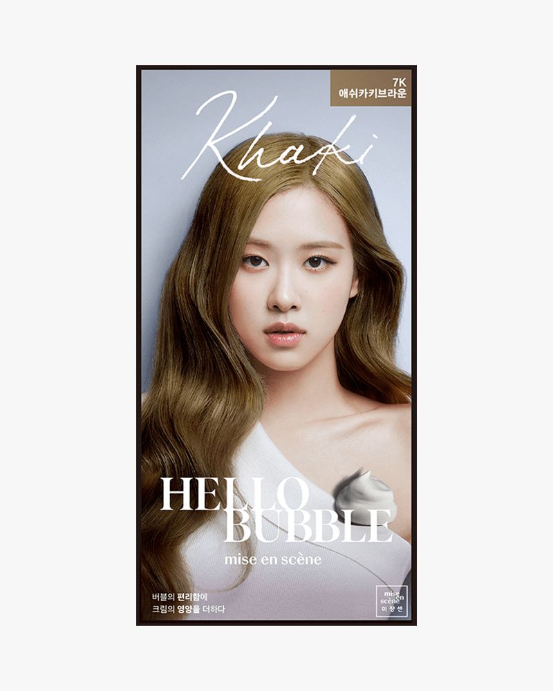 HELLO BUBBLE bubble hair dye series