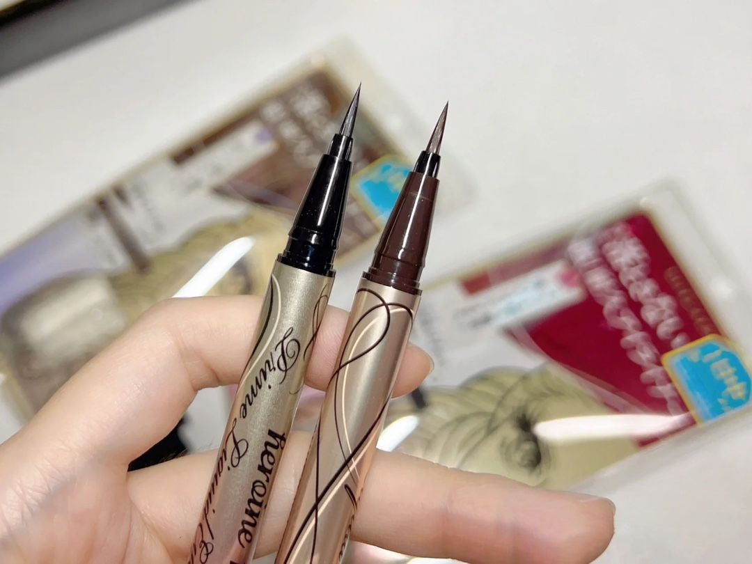 Japan's KISS ME new super waterproof eyeliner liquid