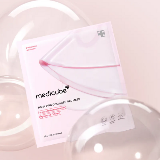韓國熱賣 MEDICUBE PDRN 粉紅勝肽膠原凝膠面膜 5片裝