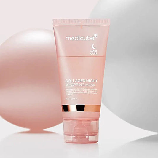 韓國熱賣 Medicube Collagen Night Wrapping Mask 三重膠原水凝面膜 75ml