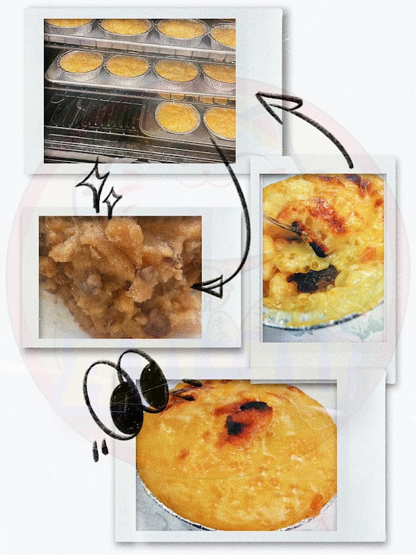 Baked Sago Pudding Series (2 pieces)