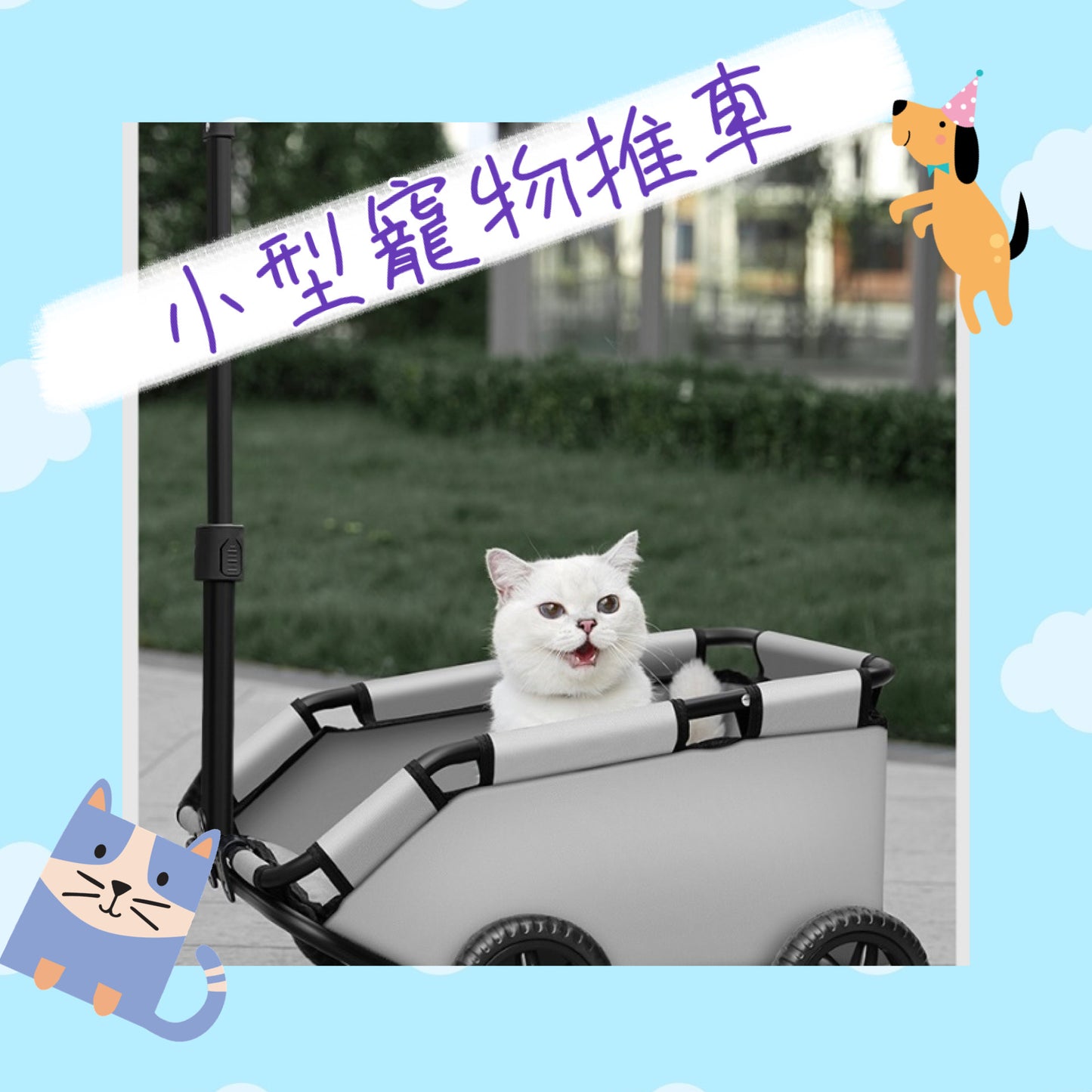 小型寵物推車