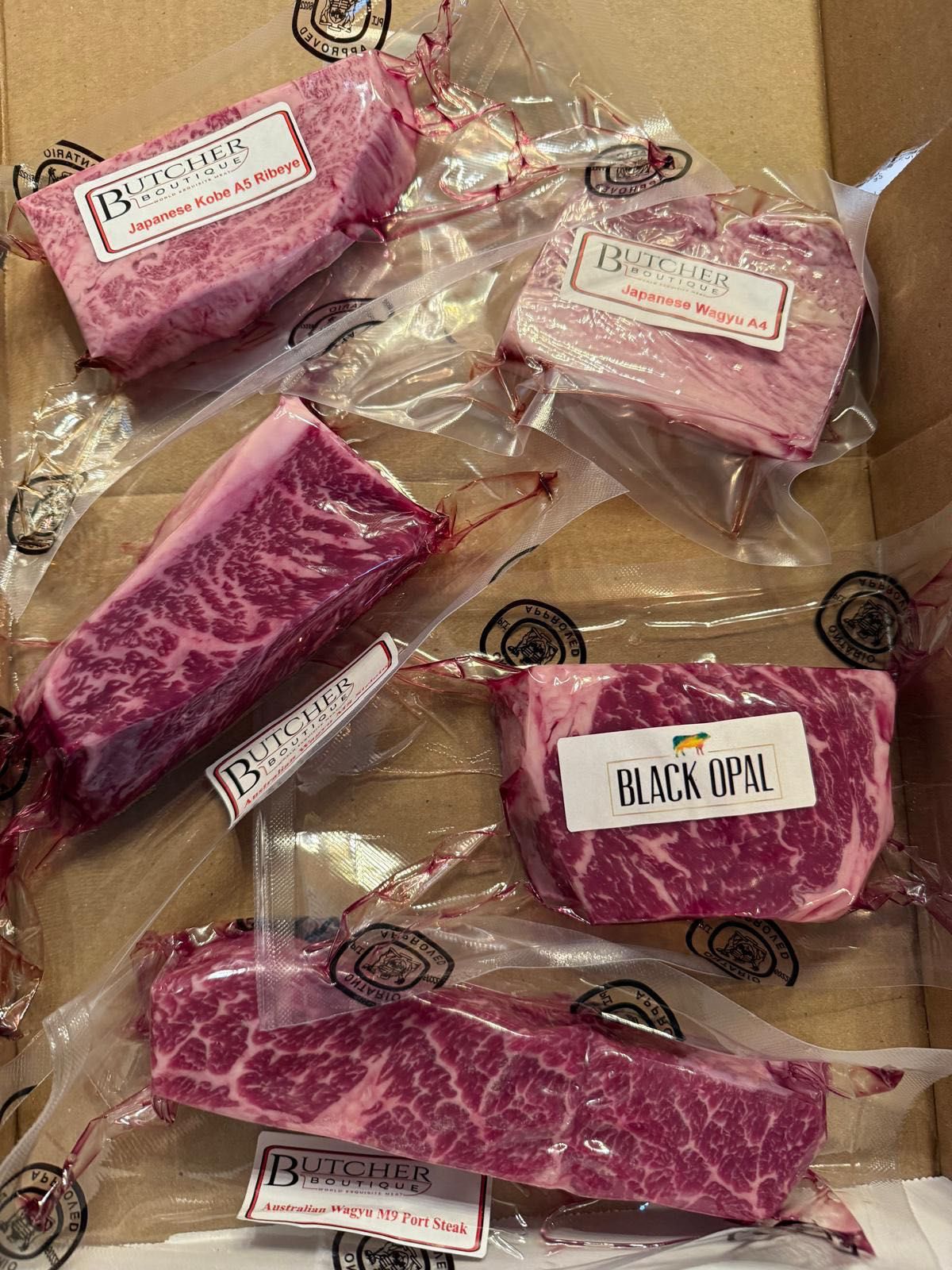Premium Wagyu set meal (26oz in total)