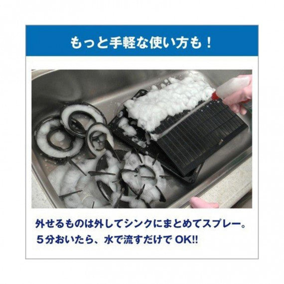 日本 花王強力浴室除霉泡沫清潔劑/強力泡沫型廚房油污清潔劑 (2支)