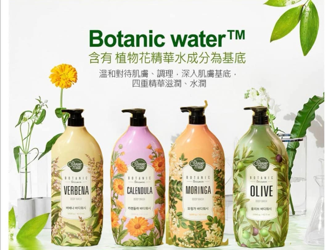 韓國愛敬 Shower Mate 微風如沐果香沐浴露系列 大容量 1200ml (2樽)
