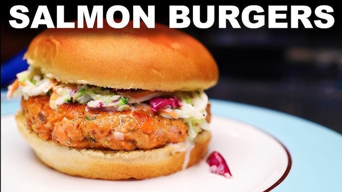 三文魚漢堡  Canadian Salmon Burger