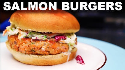 三文魚漢堡  Canadian Salmon Burger