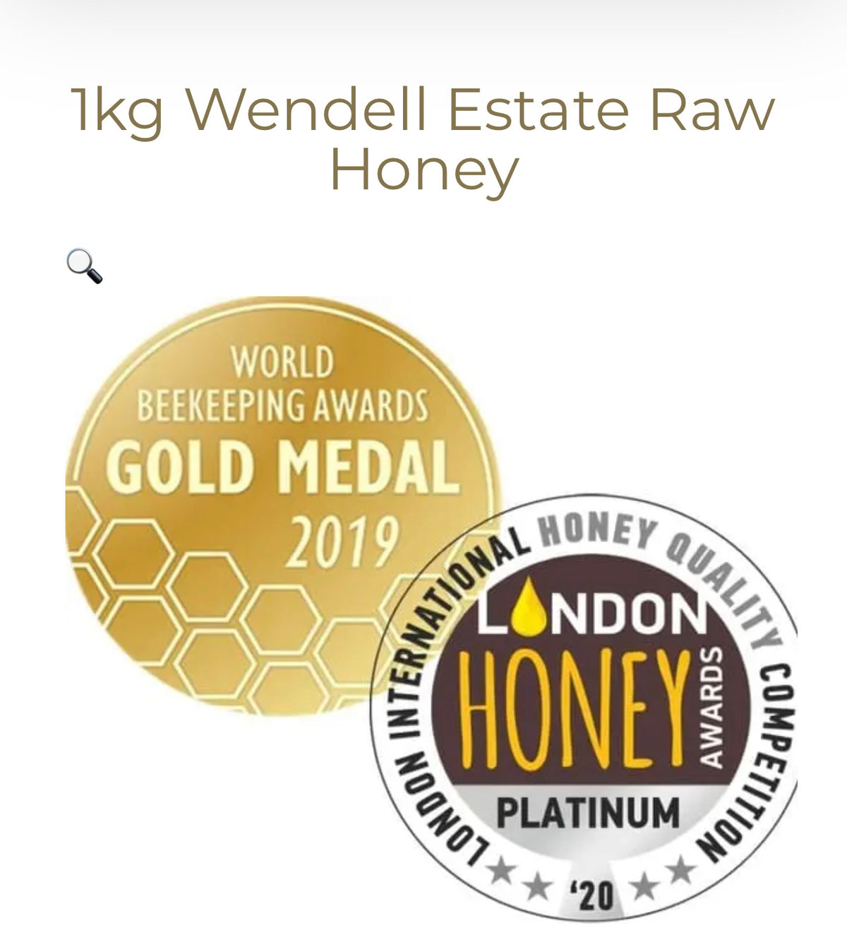 加拿大 Wendell Estate 純天然白蜜1kg