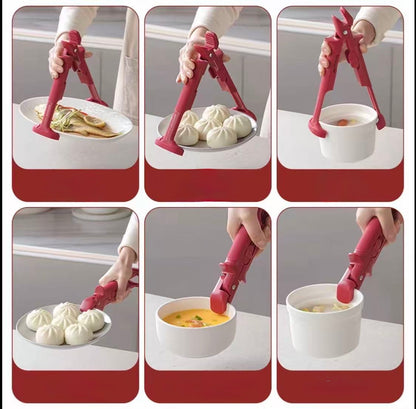 二合一防燙碗碟夾