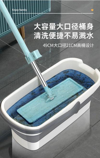 折疊拖把桶