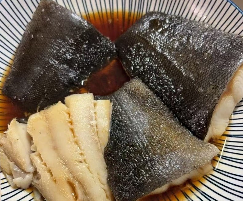 野生黑鱈魚魚尾