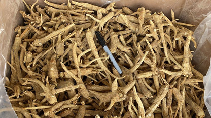 Naturally grown 5-year-old raw barrel ginseng is also called raw branch ginseng (4 pounds)