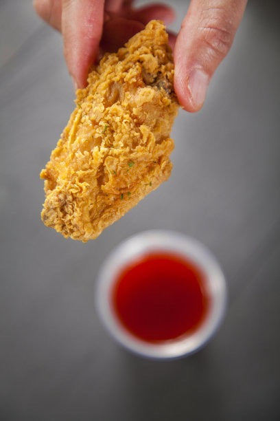 KFC fried chicken hammer and wings