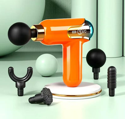 LCD screen 9-level adjustment mini fascial gun