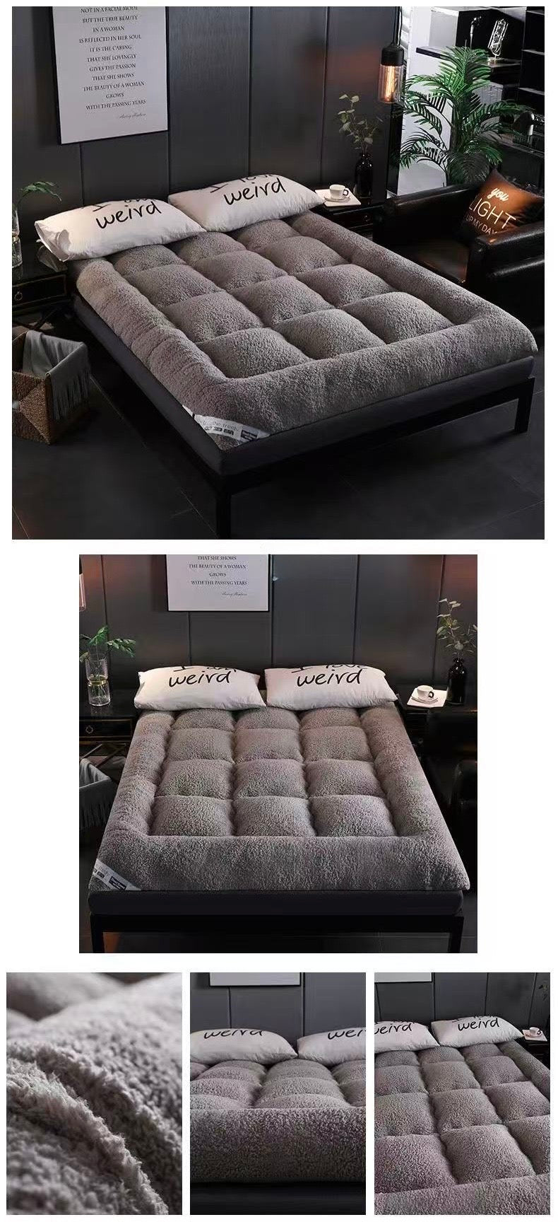 暖絨床墊