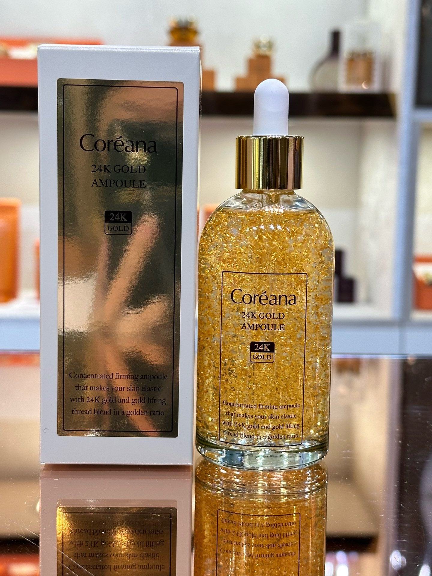 韓國 Coreana高麗雅娜 24K 黃金安瓶精華（100ml）