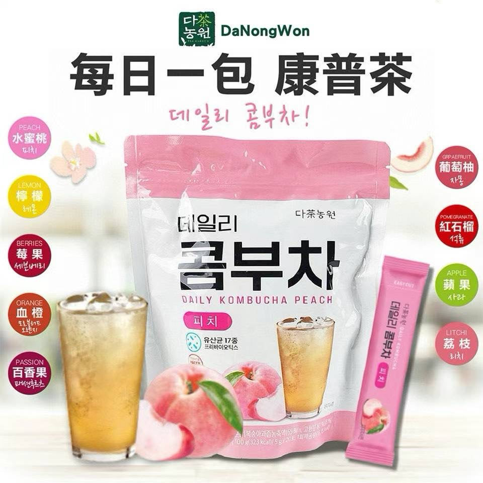 韓國養生保健茶推介Danongwon 乳酸菌康普茶 20入 (2包)