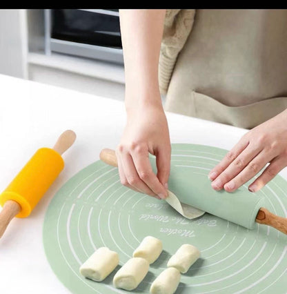 矽膠擀麵墊套裝