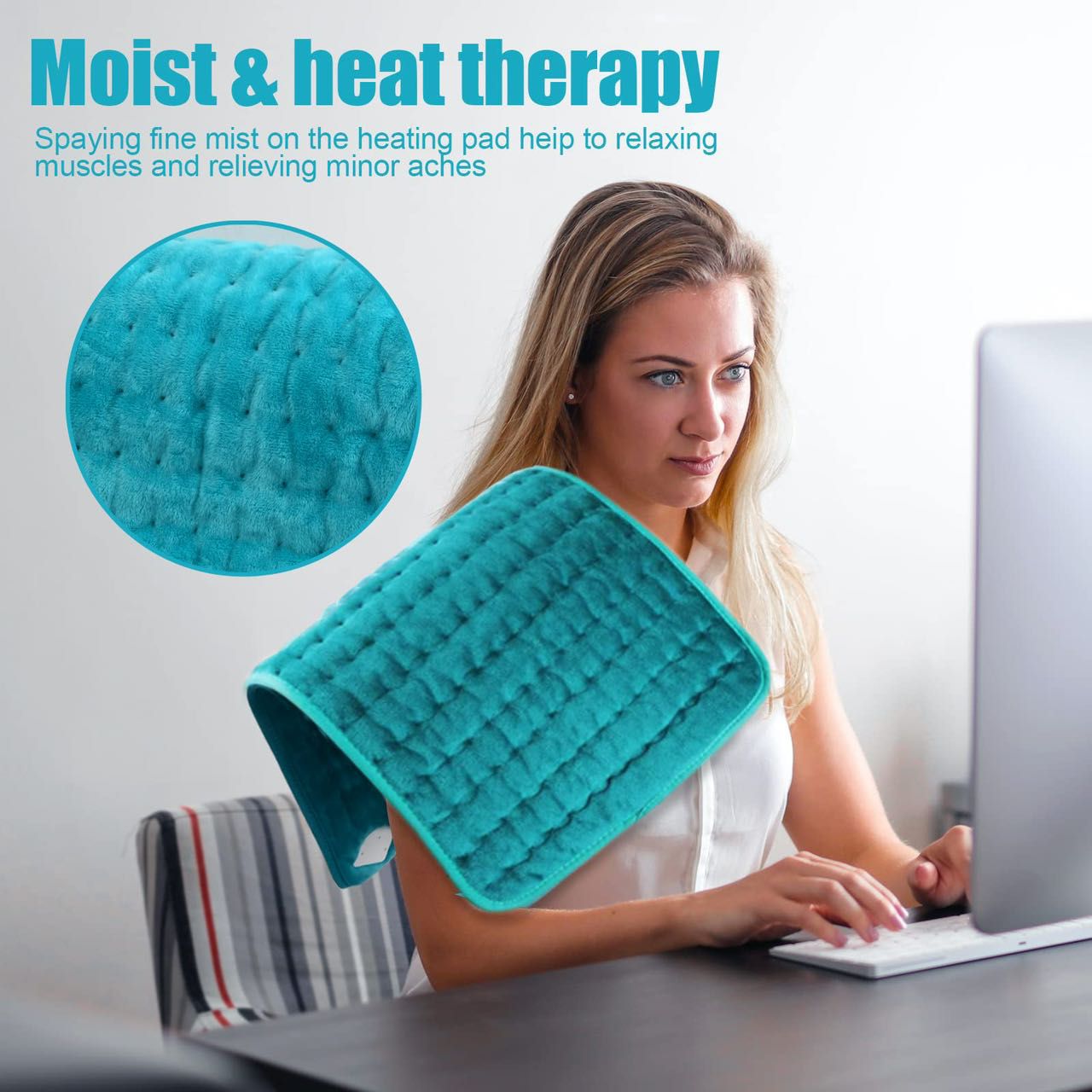 ⭐️Recommended as a gift Elitecran six-level heating therapy pad