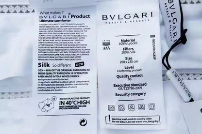BVLGARI寶格麗蠶絲被