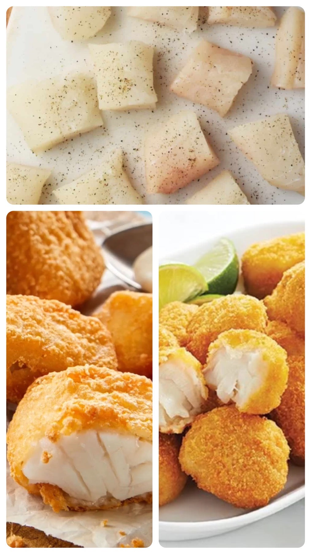 炸鱈魚塊 Fish Nuggets (2磅)