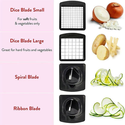 FullStar 4-in-1 multifunctional vegetable cutter 💥Free: 1 kitchen waste trash can