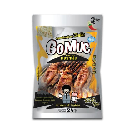 泰國 GoMuc Seasoned Shredded Squid 魷魚絲 4包(任選口味)