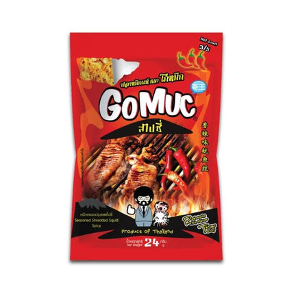 泰國 GoMuc Seasoned Shredded Squid 魷魚絲 4包(任選口味)