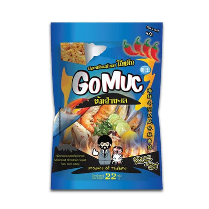 泰國 GoMuc Seasoned Shredded Squid 魷魚絲 4包(任選口味)