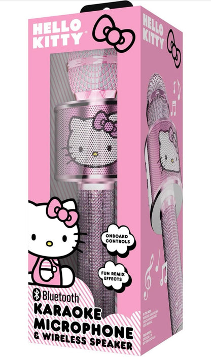 Hello Kitty genuine authorized Bluetooth karaoke microphone wireless speaker