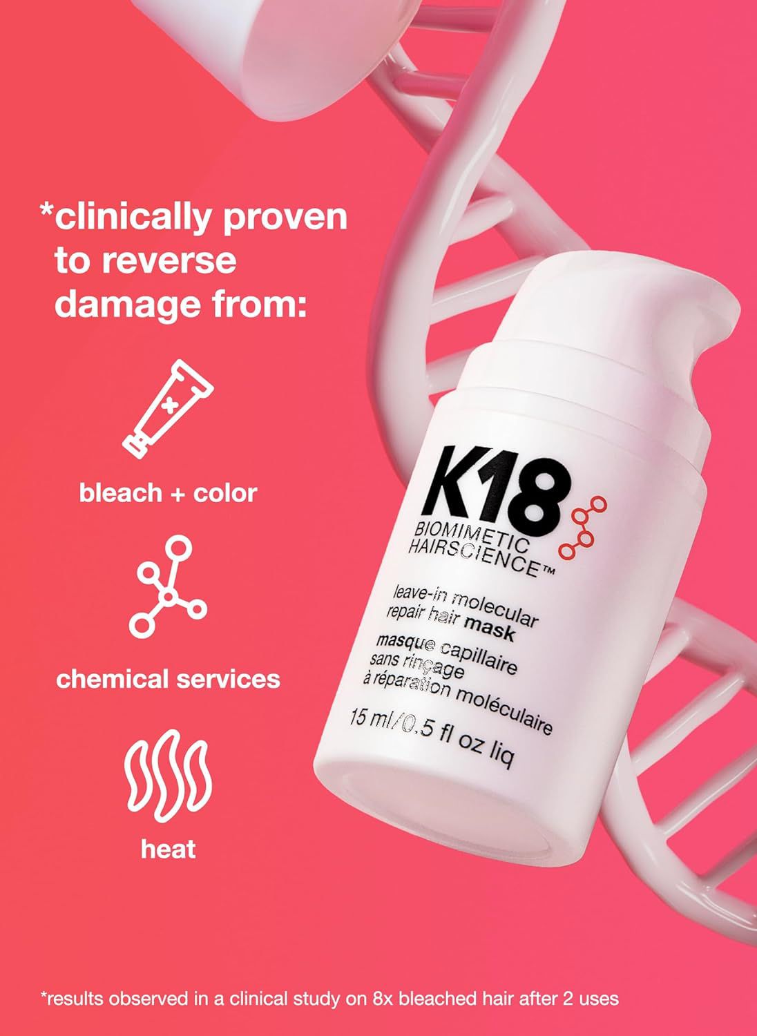 K18 leave-in molecular hair mask