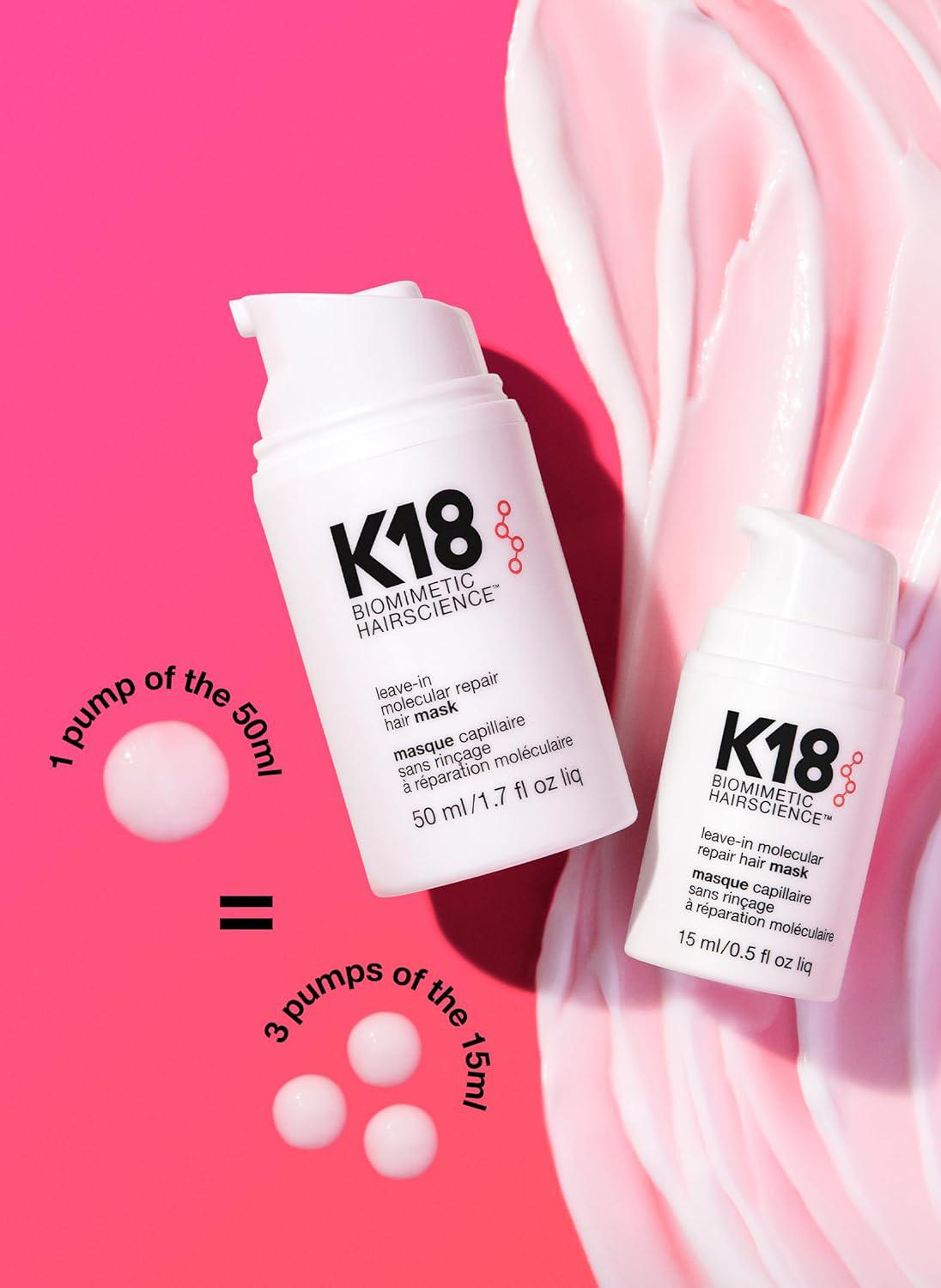 K18 leave-in molecular hair mask