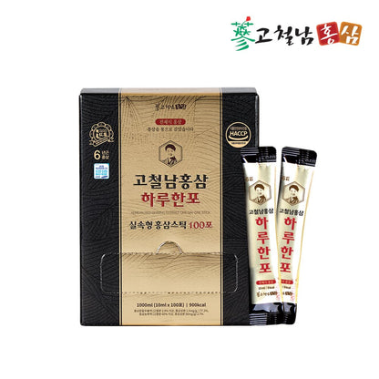 韓國 Kocheolnam高哲南6年紅蔘濃縮液 10mlX30支/100支