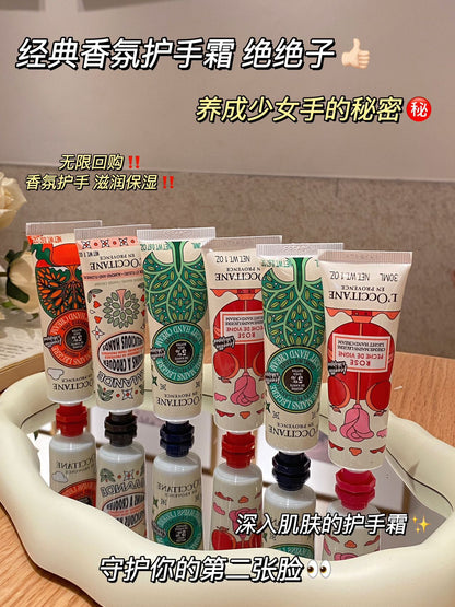 France's L'OCCITANE Christmas limited eight-pack hand cream (2 sets)