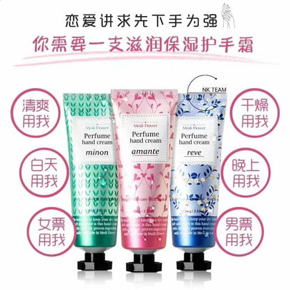 Korean Medi Flower Moisturizing Perfume Hand Cream Set 80gX3