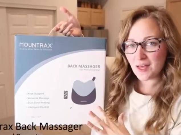 MountRax brand heated model 3D acupressure massage machine