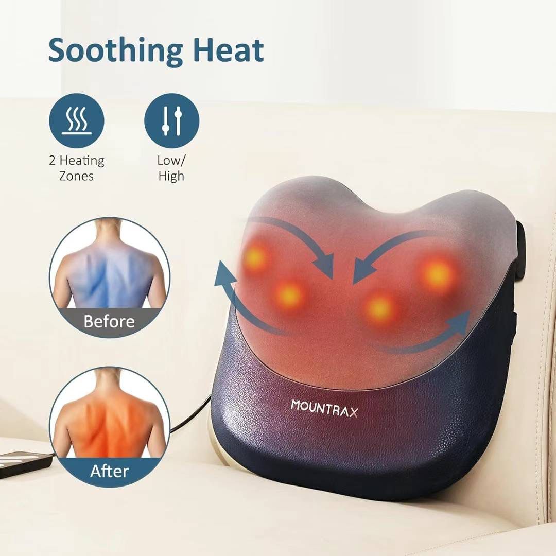 MountRax brand heated model 3D acupressure massage machine