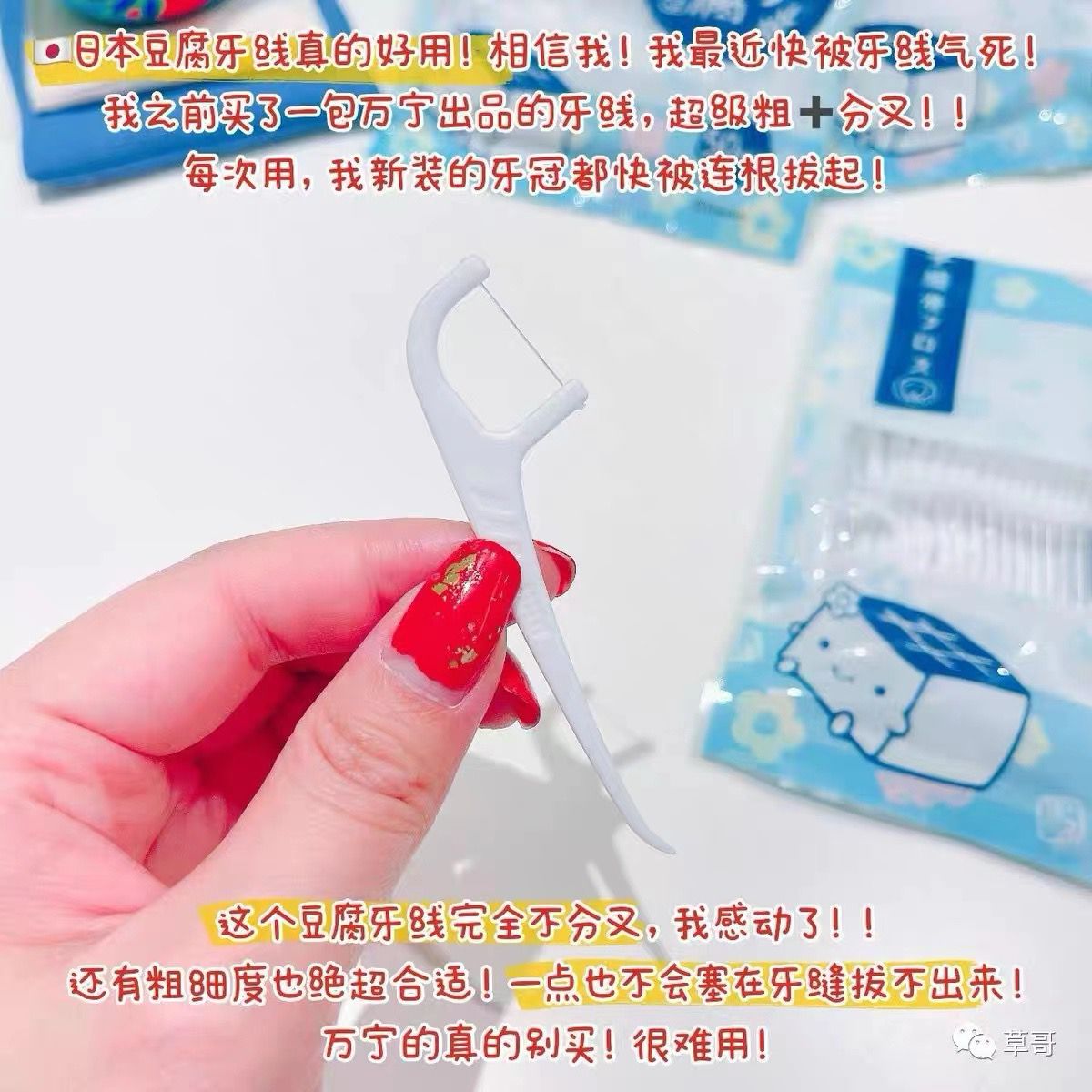 Japanese Tofu Dental Floss (2 pack)