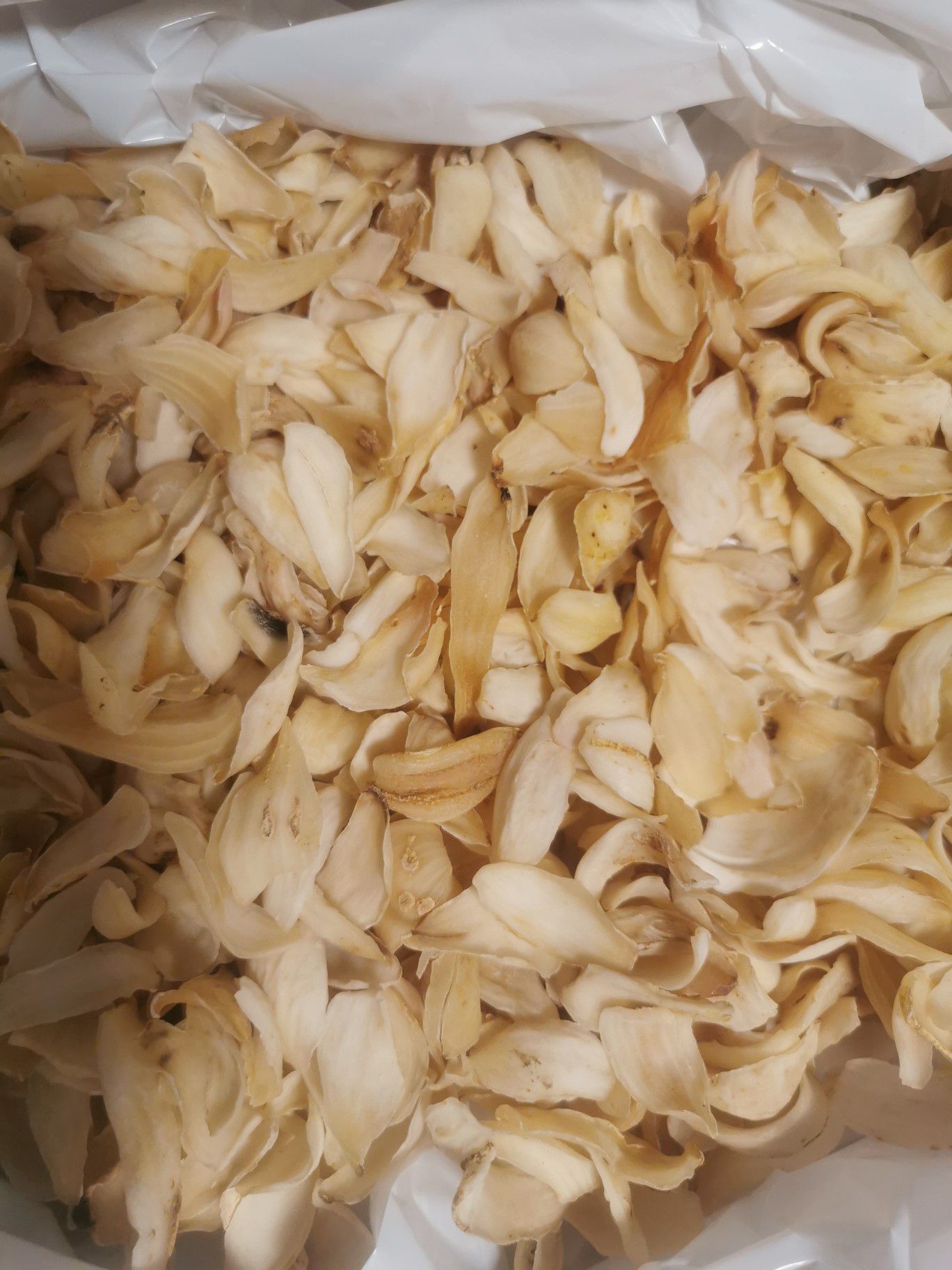 Natural, unbleached dried pretty lilies (one pound)